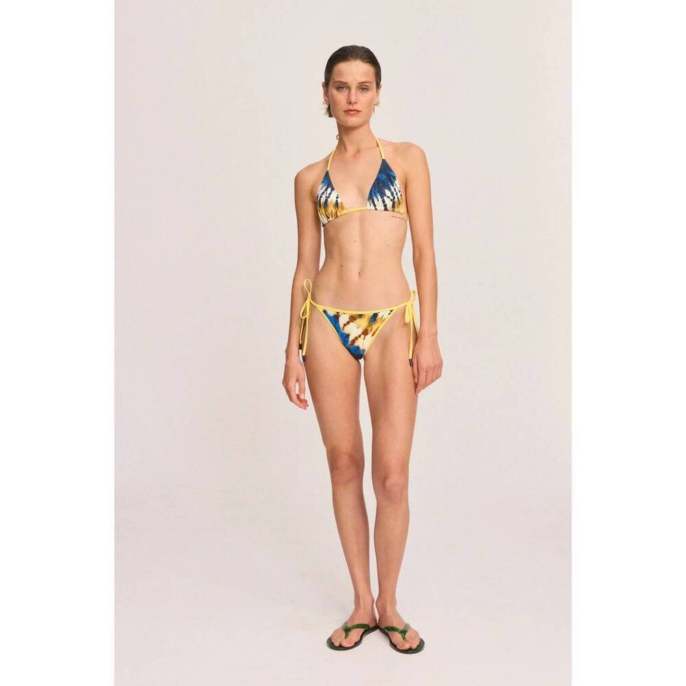 NEW ALEMAIS martine triangle bikini brief in navy